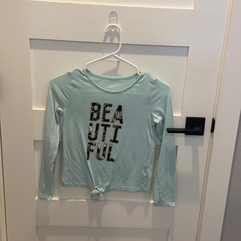 Light blue shirt